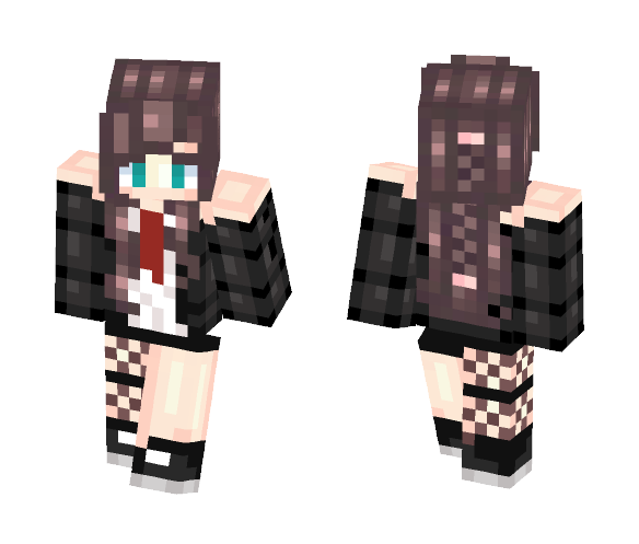 Hot School Girl - Girl Minecraft Skins - image 1