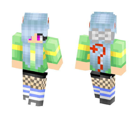 OC - Sky/Skylar (Chara outfit) - Female Minecraft Skins - image 1