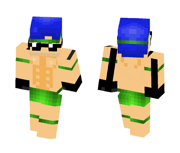 Johnny Ściema (John Cena Copy) - Male Minecraft Skins - image 1