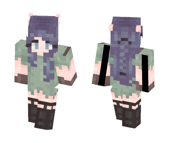 Elvish Hero - Female Minecraft Skins - image 1
