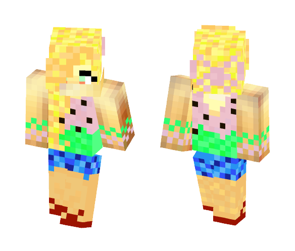 ~~Watermelon Summer Girl~~ - Female Minecraft Skins - image 1