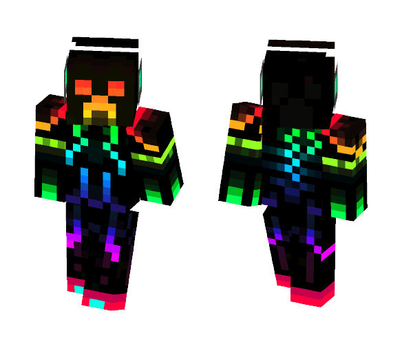 Download Neon Creeper Minecraft Skin For Free Superminecraftskins