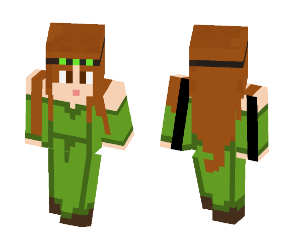 Fair Maiden - Medieval female skin - Female Minecraft Skins - image 1