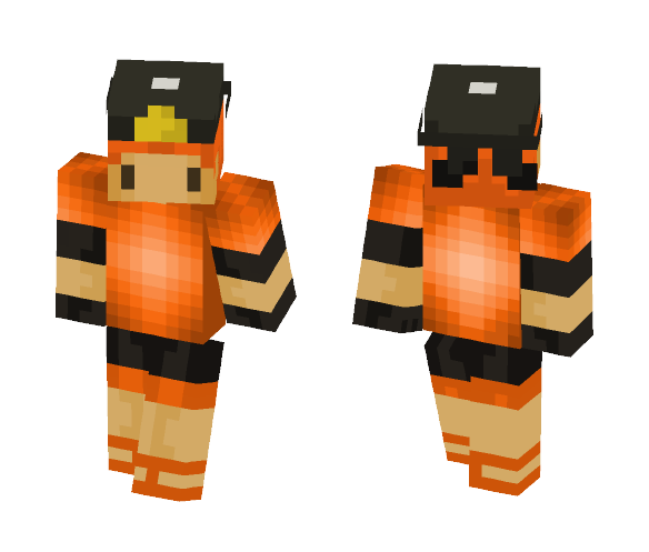Tepig Pokehuman By Ronin - Male Minecraft Skins - image 1