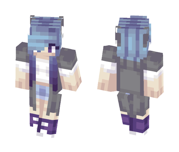 my mascot ♥ winter moon - Female Minecraft Skins - image 1