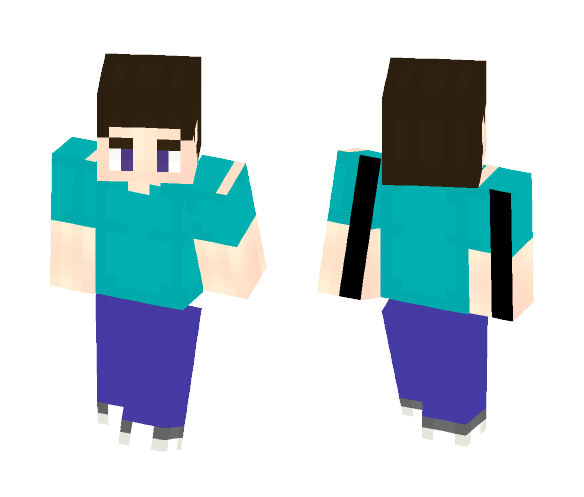 My Own Ver. Of (Steve) - Male Minecraft Skins - image 1