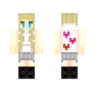 Evelye | New Hoodie Cap | Lovely - Female Minecraft Skins - image 2