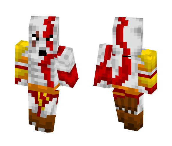 Kratos (God of War 3) - Male Minecraft Skins - image 1
