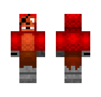FNAF World - Foxy - Male Minecraft Skins - image 2