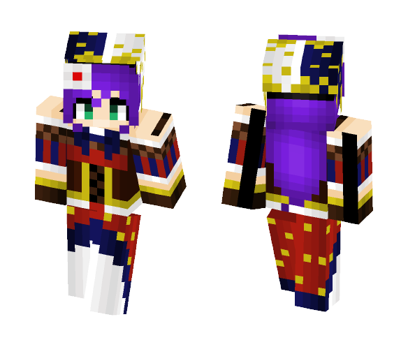 Nozomi Tojo - Magician Set - Female Minecraft Skins - image 1
