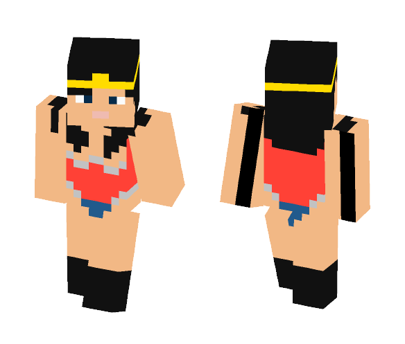 Wonder Woman - Comics Minecraft Skins - image 1