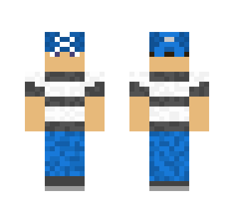 Team Aqua Grunt Male - Male Minecraft Skins - image 2