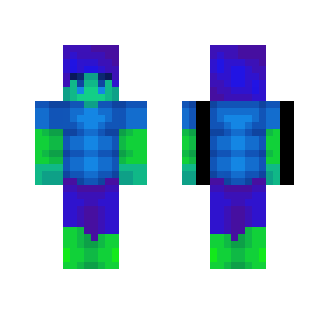 Blue-Green - Male Minecraft Skins - image 2