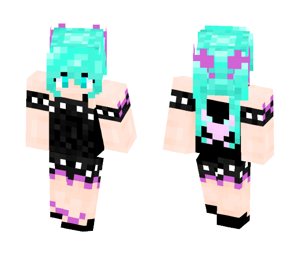 Acute Miku - Female Minecraft Skins - image 1