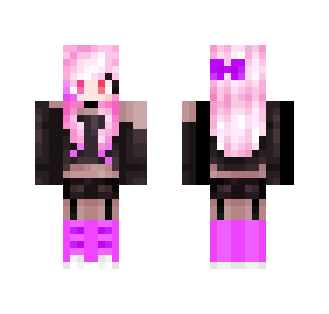 Pastel Goth yo - Female Minecraft Skins - image 2