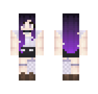 Purple Ombre (purple again soz) - Female Minecraft Skins - image 2
