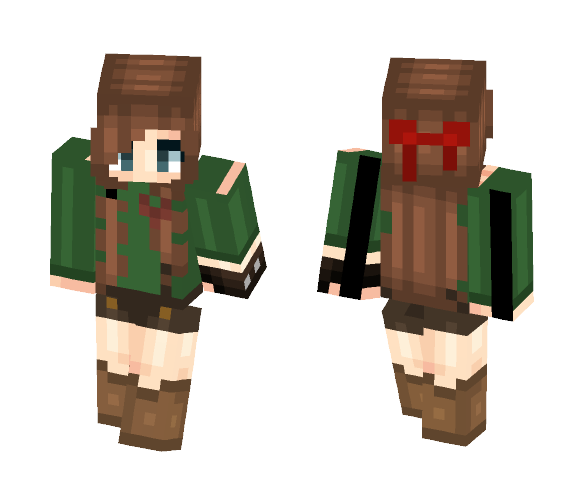 Reyna~ a true huntress. - Female Minecraft Skins - image 1