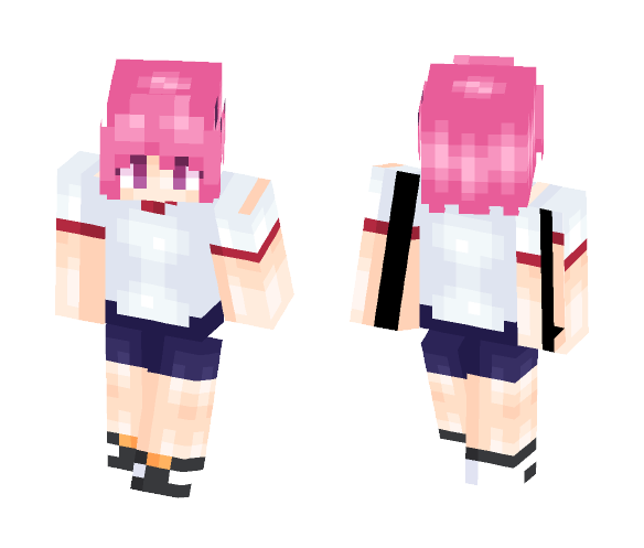 Tomoko Minato (Ro-Kyu-Bu) - Female Minecraft Skins - image 1