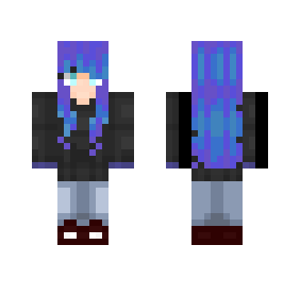 Blue Alley - Female Minecraft Skins - image 2