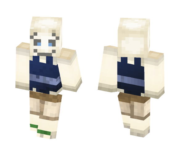 Skele OC: Tahoma - Male Minecraft Skins - image 1
