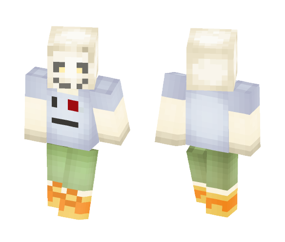 Skele OC: Squire - Male Minecraft Skins - image 1