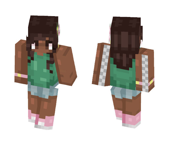 OC - Tendai [Updated] - Female Minecraft Skins - image 1