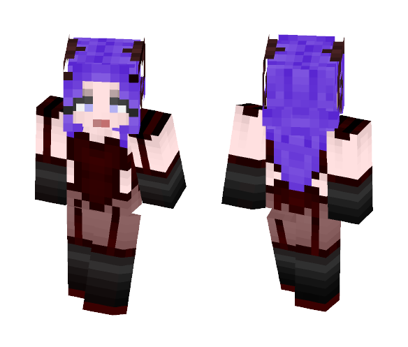Succubus Vampire lady - Female Minecraft Skins - image 1