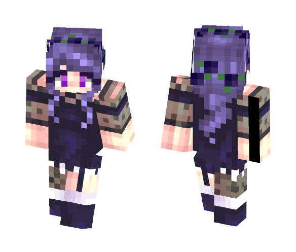 Gothic Lolita? Idk random skin - Female Minecraft Skins - image 1