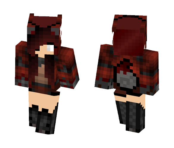Old Foxy Girl - Girl Minecraft Skins - image 1