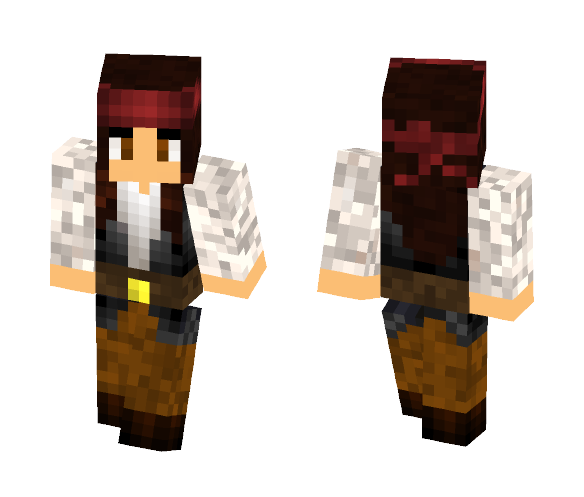 Pirate 2.0 - Female Minecraft Skins - image 1