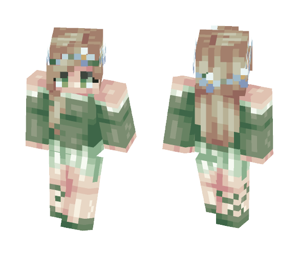 Daisies (Redone) - Female Minecraft Skins - image 1