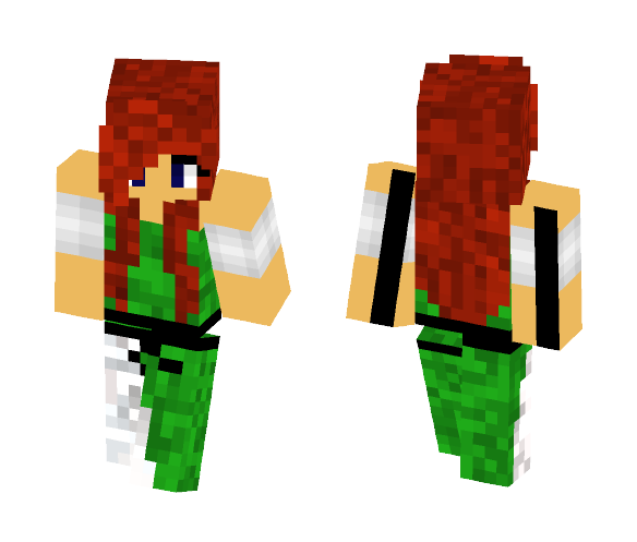 Wood Elf Maiden - Female Minecraft Skins - image 1