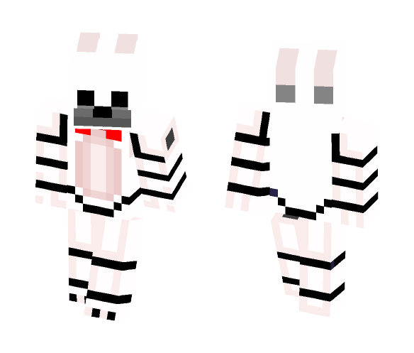 Get White Rabbit Fnafworld Minecraft Skin For Free Superminecraftskins