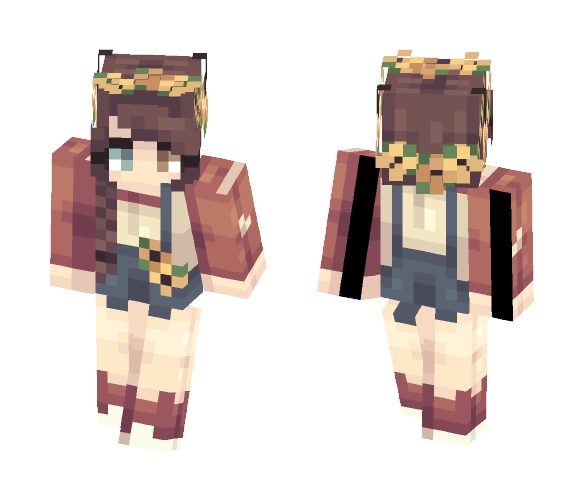 Sunflower Summer - Female Minecraft Skins - image 1