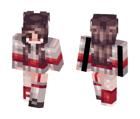 red velvet thing??? - popreel ye - Female Minecraft Skins - image 1