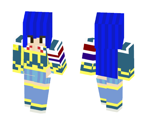 Kurokami medaka-chan - Female Minecraft Skins - image 1