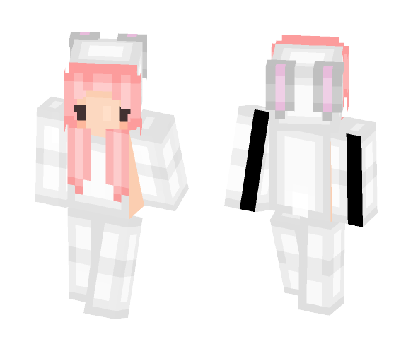 ☺bunny onesie :>☺ - Female Minecraft Skins - image 1