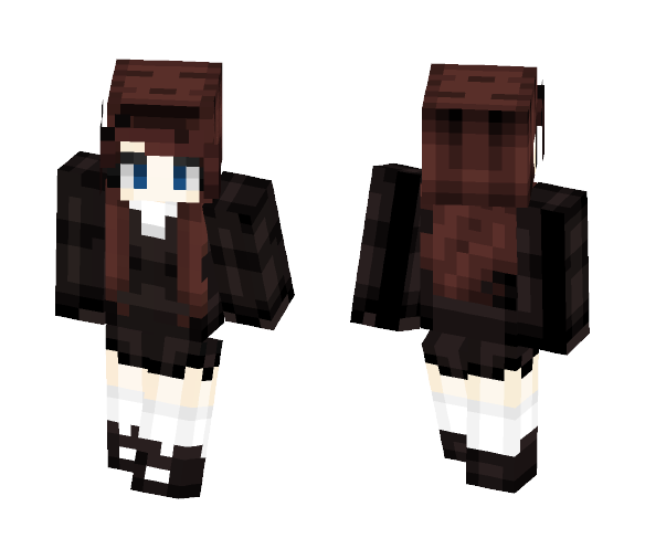 ᙢᘎ - Momo ( OC ) - ᙢᘎ - Female Minecraft Skins - image 1