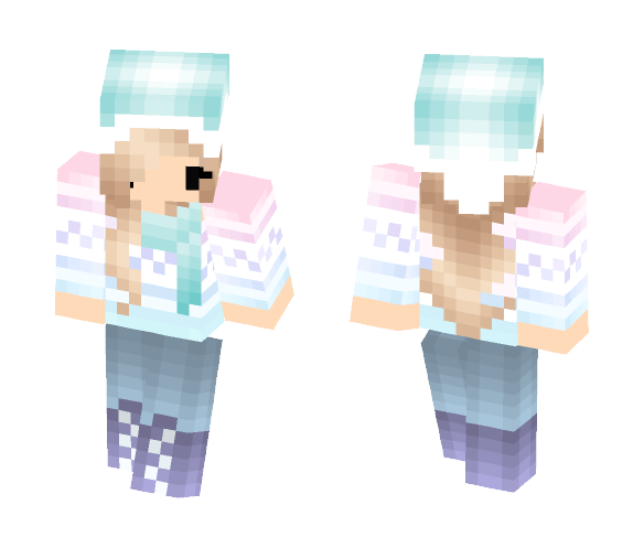 Chibi High; Winter Chibi - Female Minecraft Skins - image 1