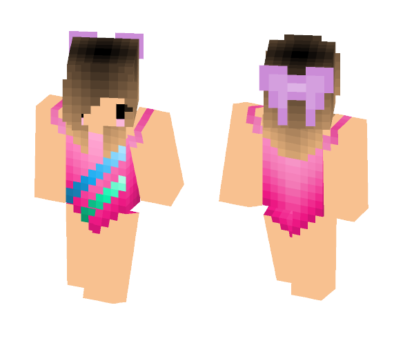 Chibi High: Gymnastics Club Chibi - Female Minecraft Skins - image 1