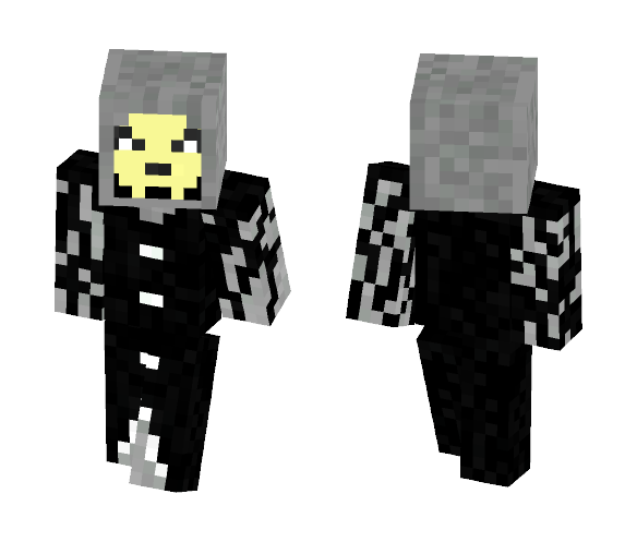 Skeleton with cloak - Male Minecraft Skins - image 1