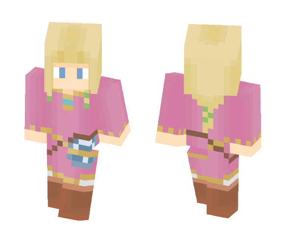 Zelda skyloft dress - Female Minecraft Skins - image 1