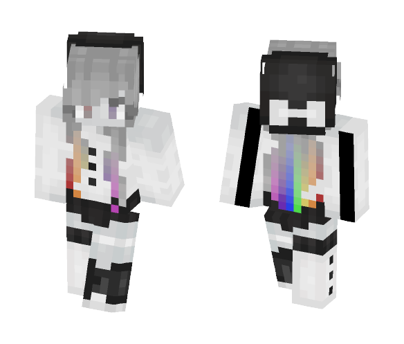 ~A Bit of Color~ - Female Minecraft Skins - image 1