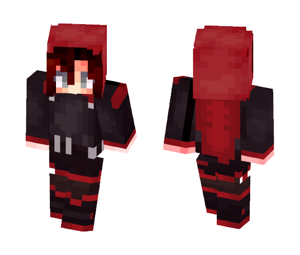 Ruby Rose (Old Skin) - Female Minecraft Skins - image 1