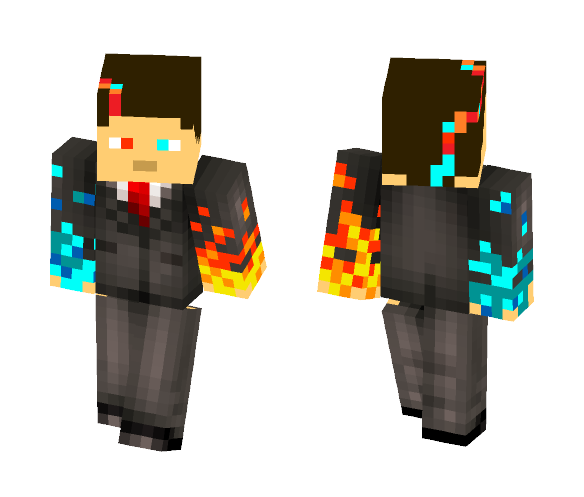 Cool flame - Male Minecraft Skins - image 1