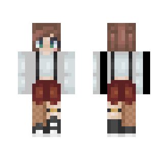 ☁ | First Skin Re-done - Female Minecraft Skins - image 2