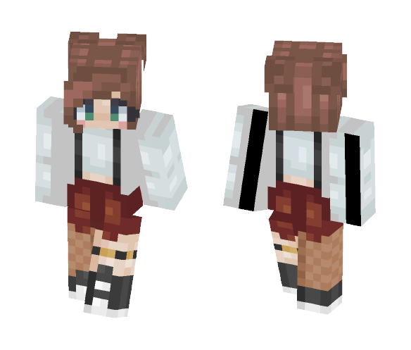 ☁ | First Skin Re-done - Female Minecraft Skins - image 1