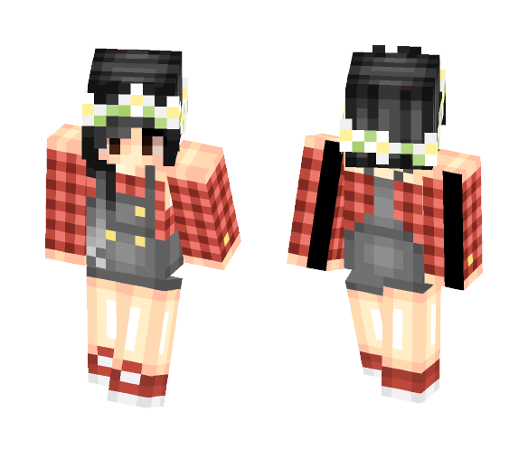 Plaid4Dayz ~Nyan~ - Female Minecraft Skins - image 1