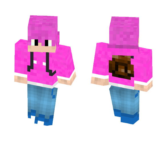 pink slime kid - Male Minecraft Skins - image 1