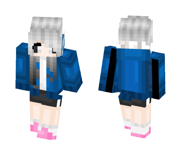 Human Sans Girl - Girl Minecraft Skins - image 1